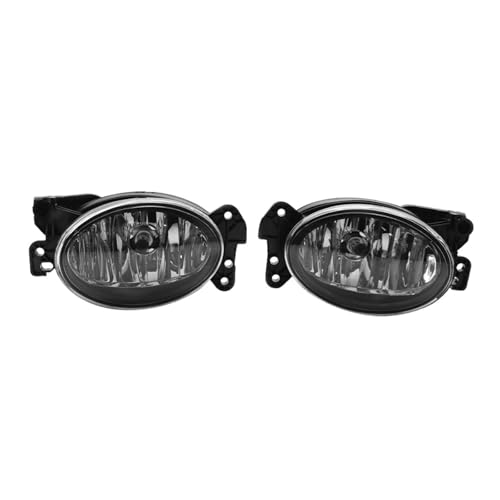 Phares antibrouillard pour Mercedes-Benz Classe C, CLK, CLS, EG, GL, Mr et SL : Ampoules halogènes, câbles, lentille Transparente, Feux antibrouillard Avant.
