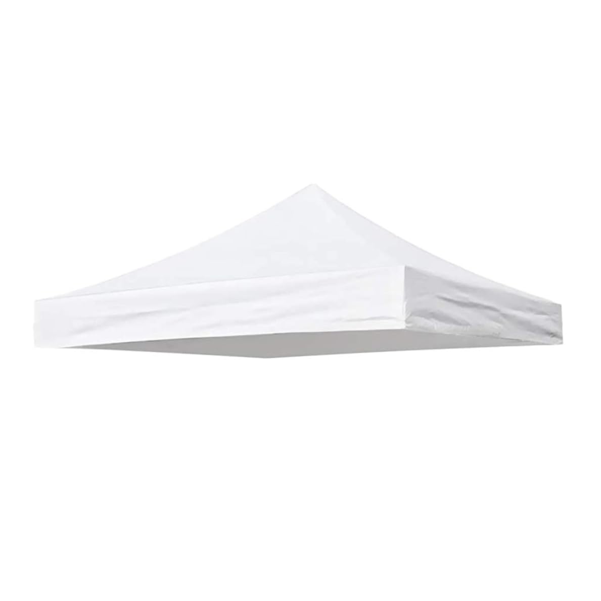 Coperchio a baldacchino di ricambio, coperchio superiore per tetto di sostituzione in tessuto Oxford 3x3M Oxford, Topta di tenda a baldacchino impermeabile, coperture per gazebo di ricambio (bianco)