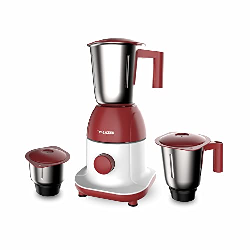 Image of Lazer Diva Max 750W Mixer Grinder (Wine Red)