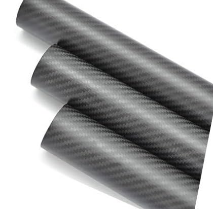 Rura skrzydłowa 3K Matte Carbon 22-18mm×1m | Matowa klasa lotnicza | Ulepszenie strukturalne drona FPV