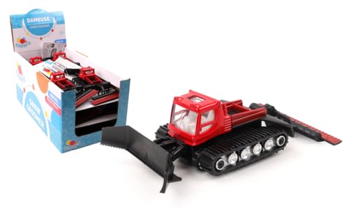 FLYPOP'S - Pista de Nieve - Die Cast - 022221 - Colores Surtidos - Metal - Vehículo de Ruedas Libres - Juguete para niños - Regalo - Cumpleaños - Nieve - 12 cm - A Partir de 3 años