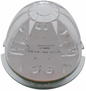 United Pacific 39734B Truck Cab Light, 17 LED Dual Function Watermelon, Red LED/Clear Lens