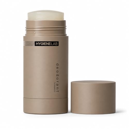 HygieneLab Men's Aluminum-Free Deodorant, EWG Verified, Sandalwood