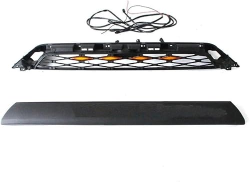 Rejilla antiniebla Toyota 4Runner 2020-2024 con luces ámbar y parachoques frontal