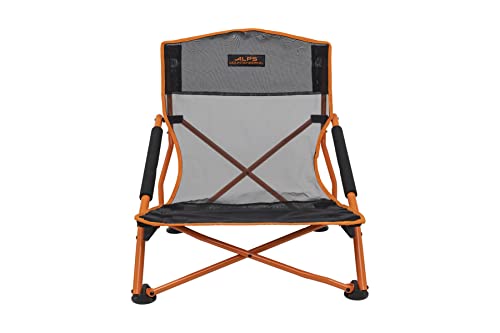 アルプス マウンテニアリング(Alps Mountaineering) Rendezvous Chair, 普通, Black/Apricot Orange #TOP4