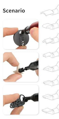 Electric Reciprocating Sander – Precision Multi-Speed Sanding Tool with Fine Sandpaper for Crafts, Miniatures, Jewelry, Woodworking, Resin Kits, Model Automotive Detailing, DIY & Hobbyists - Image 7