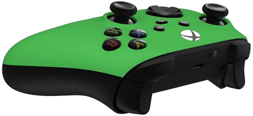 Image of Custom Controllerzz Wireless Controller for Microsoft Xbox Series X /S & Xbox One - Custom Soft Touch Feel - Custom Xbox Series X /S Controller (X /S Green)