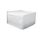 ponti divani - pouf letto modello cube in ecopelle - materasso singolo e rete di ottima qualità - completamente made in italy (bianco)