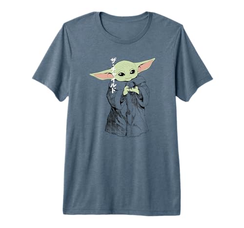 T-shirt Grogu Star Wars look casual japonais pour vos sorties geek