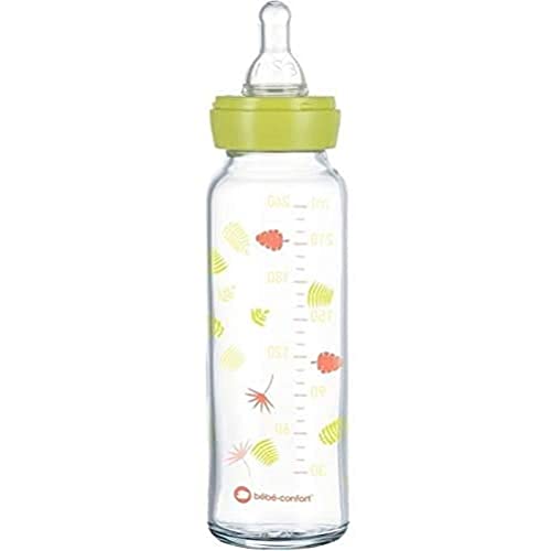 bébé confort Biberon Col Etroit Verre Jungle Vibes 240 ml 1 Unité