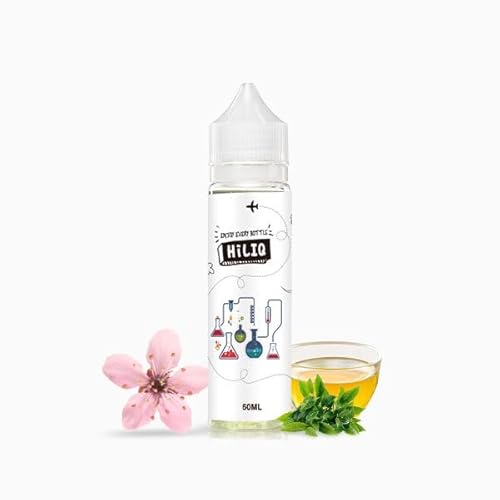 HiLIQ 電子タバコ リキッド フレーバー 30ml/60ml VG:PG(50:50)大容量 安全 禁煙 フレーバーリキッド リキッドフレーバー 電子タバコ用リキッド ニコチン0 タール0 電子シーシャ 吸いごたえ最強 (60ml, Sakura Gr