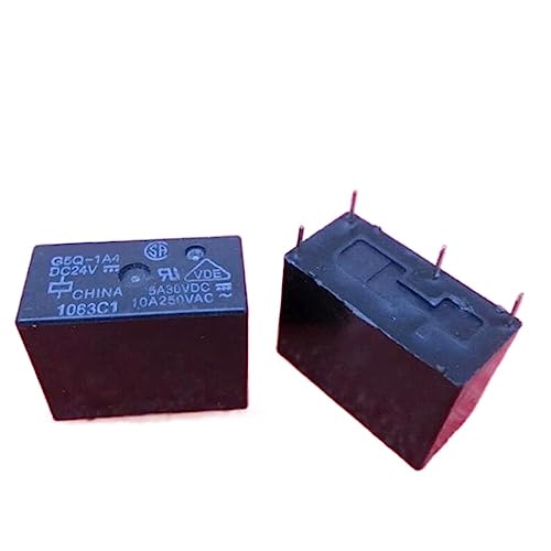 Relais G5Q-1A4-DC24V Composant Électronique Interrupteur 24V DC DIP4 5Pcs