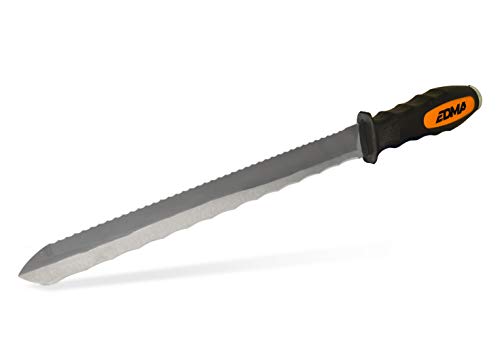 Edma 066455 Couteau pour Isolants, 300mm, Multicolore