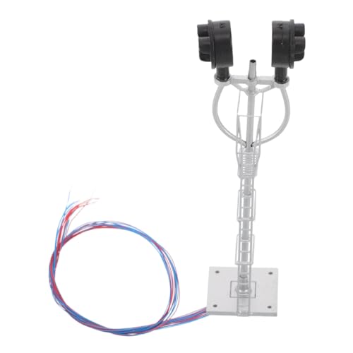 YARNOW Miniature Train Light Model Railroad Traffic Signal for Architectural Model DIY Kit Complete Accessories