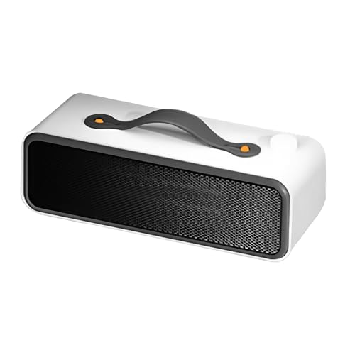 Calentador para espacios pequeños | Calefactor eléctrico portátil para escritorio y oficina | con protección antivuelco, calentadores para días fríos de invierno | para viajes, hogar, camping, lugar