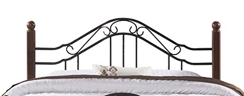 Hillsdale Furniture 1010HK Madison - Cabecero tamaño King, color negro texturizado