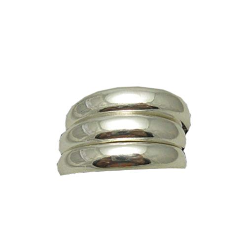 Bague en argent massif 925 EMPRESS : l'élégance intemporelle d'un anneau triple bande