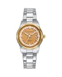 Viceroy Reloj Mujer Analógico de Acero - Acabado Bitono - 30 mm - Movimiento de Cuarzo - Tres Agujas - Esfera Marrón - Sumergible 10 ATM - Colección Abraham Mateo – 401348-97