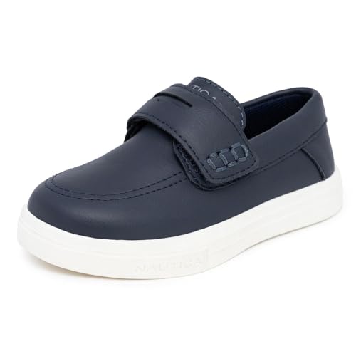 Image of Nautica Kid's Casual Boat Shoe Loafers - School Shoes for Boys (Toddler /Little Kid /Big Kid)