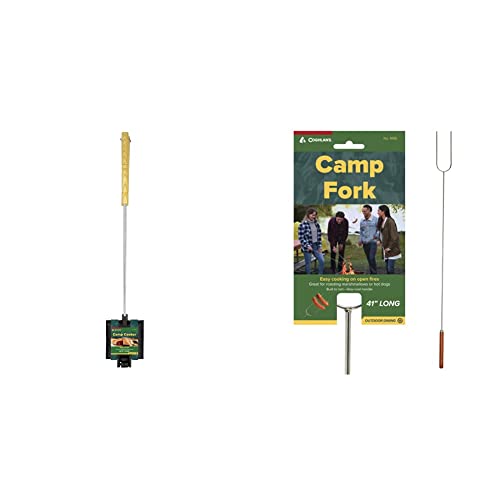 Coghlan's Cast Iron Camp Cooker & 9195 Camp Fork, Silver #TOP30