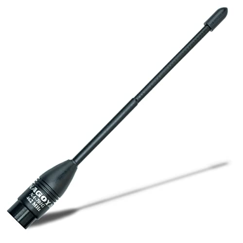 Antena Nagoya NA-701G GMRS flexible de 5.5 pulgadas de alta ganancia para frecuencias 462 MHz
