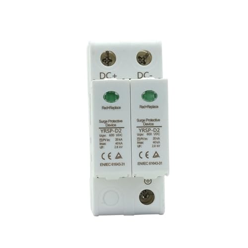 Dispositif de protection contre les surtensions SPD DC 2P 40KA pour sécuriser l'onduleur solaire