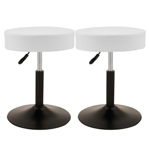 Tabouret de bar pour cuisine et comptoir lot de 2 sièges réglables en hauteur