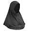Black - Pleated Edge
