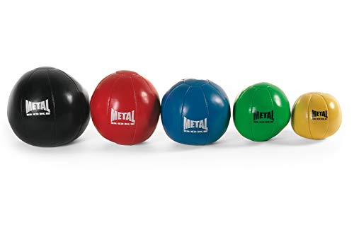 Ballon lesté médecine ball mixte Mb323 Metal Boxe cross training
