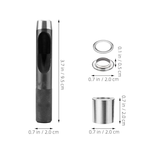 Kit outils œillets 12 mm à pose précise avec perforatrice pour bâche et couture