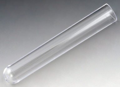 Globe Scientific 110409 Test Tube, 12 x 75 mm, 5 mL, Polystyrene (Ps), 250/Bag, 8 Bags/Unit - GLO