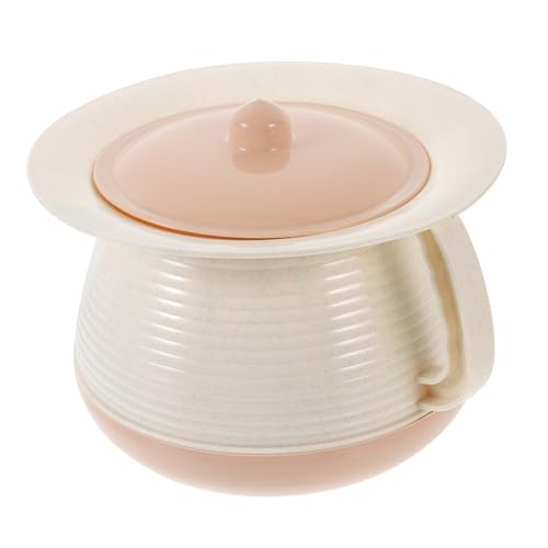 Lurrose スピットン 小便器つばつぼ 大人用便器 プラスチック製のトイレ小便器 尿ポットトイレ小便器 チャンバーポットトイレ ポータブル小便器 高齢者の便器 寝室の小便器チャンバーポット ポ