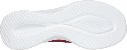 Skechers - Womens Ultra Flex 3.0 - Heart Me Slip On Shoes, Color Red, Size: 9.5 M US3