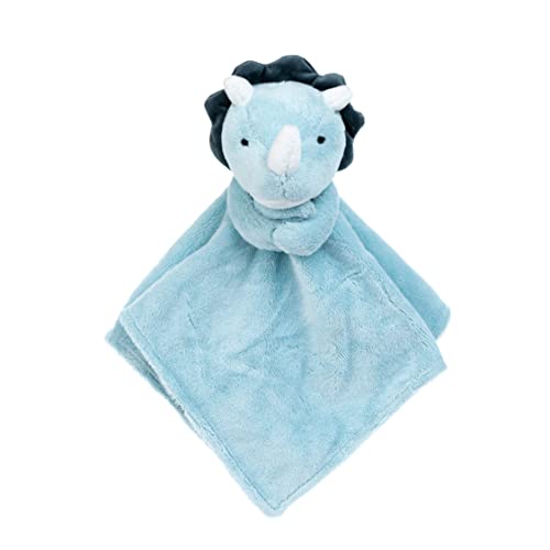Image of KIDS PREFERRED Carter's Baby Blanket Unisex Loveys for Babies Essentials, Newborn Boys and Girls Security Blankets with Soft Minky Fabric, Snuggle Toy Plush Stuffed Animal - Blue Dinosaur