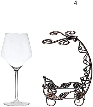 Daily Accessories Wine Glass Set Household Crystal Glass Goblet Luxury Wine Glass 4 Pieces Decanter A1 (4 Cups) image 2