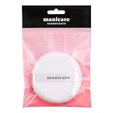 Manicare Kosmetik-Puff, luxuriös, besonders weich, Velours, für Gesichts-Make-up, wasch-, wiederverwendbar, für kompaktes/loses Puder, einfach nutzbar, für makelloses Make-up, zum Fixieren und Formen