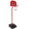 Peuter Basketball Hoop Stand, Indoor Basketball Doel Speelgoed met Balpomp Outdoor Yard Backyard Games voor kinderen…