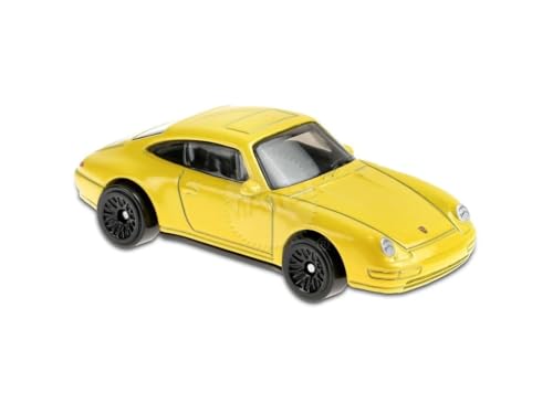 Image of Hot Wheels Car Ages 3 and Up (96 Porsche Carrera Yellow)