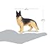 Safari Ltd. German Shepherd Figurine - Detailed 3.75