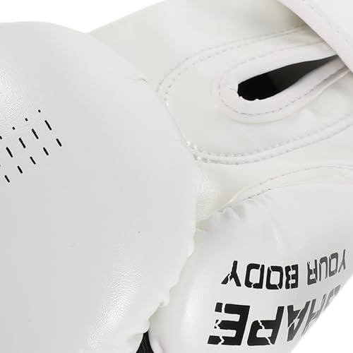 Guantes de boxeo resistentes con cuero de PU y ventilación para saco de boxeo 3