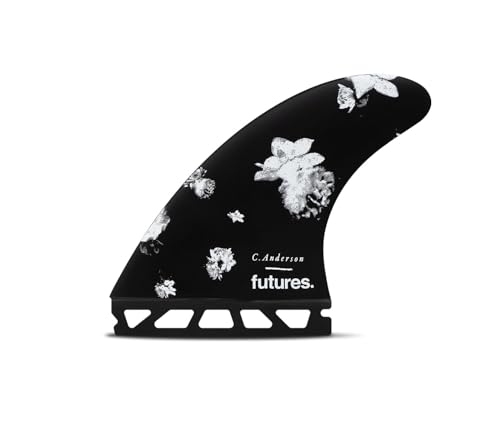 Future Fins Ando Blackstix Thruster Fin Set Black L