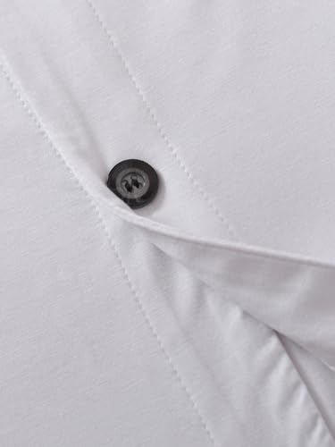 Image of Latuza Men's Bamboo Viscose Button Down Pajama Shirt 2 Pack