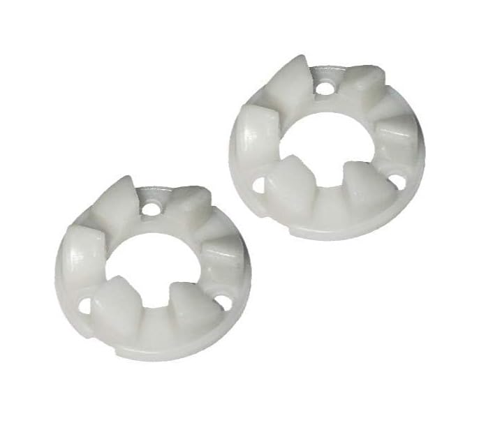 Hari Om Coupler Teeth for Sujata Juicer Mixer Grinder – 3 Screw Fit – White – 2 Pieces Set Hari Om Coupler Teeth for Sujata Juicer Mixer Grinder – 3 Screw Fit – White – 2 Pieces Set