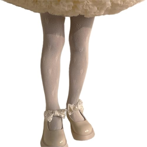 Hollowout Leggings for Little Girl AntiSlip Spring Stockings Mesh Tights Stretchy Socks Korean Pantyhose - Main Image