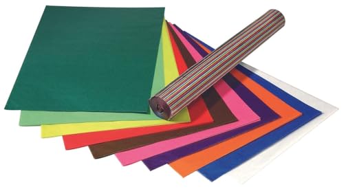 Kite Paper, 70 x 100 mm, 10 Assorted Colours, Pack of 25