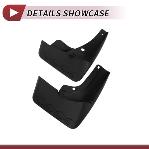 Image of 1 Set Mud Flaps Splash Guards for Volkswagen Tiguan Pro R-Line 2024 Front and Rear Mud Guards W /Mount Accessories
