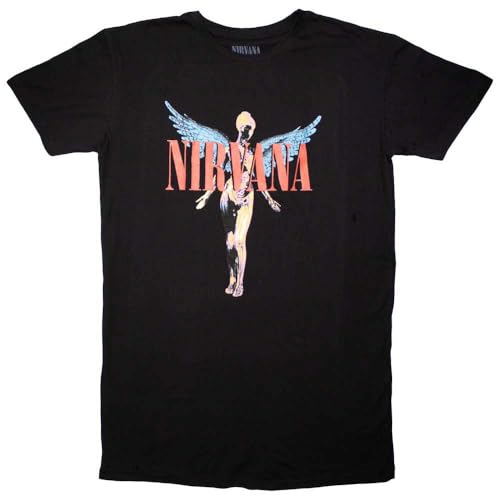 Nirvana t-shirt robe ample taille S pour masquer les complexes avec style