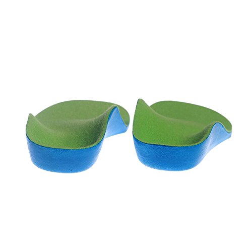 zroven Plantillas ortopédicas para zapatos Soporte de arco de pie plano Almohadillas ortopédicas Pies de corrección Cuidado de la salud