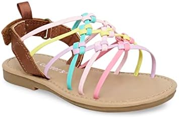 Carter's Girls Edina2 Sandal, Multi, 4 Toddler Review | Image 1