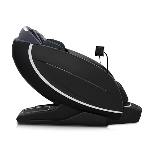 Image of Lixo LI7788 Massage Chair for Family | Sonic-Wave 4D Mechanism | AI Double-Sensing Body Scan | 24 Auto Programs | 7-Inch Smart Touchscreen | Intelligent Voice Control | Bluetooth Audio Sync - Black